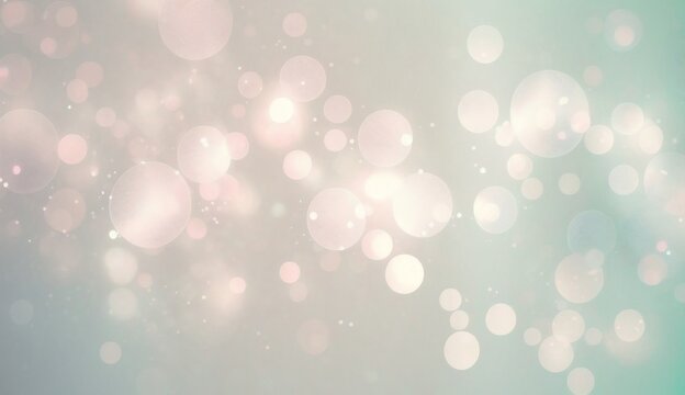 Light pastel background texture abstract Christmas decoration. Beautiful bright winter sparkle bokeh, 3d rendering of Generative Ai.
