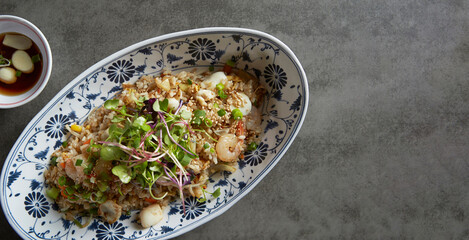 Shrimp Vegetable Fried Rice with Sauce
