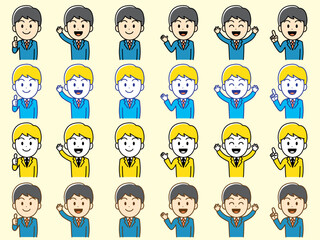 会社員ビジネスマンスーツ男性