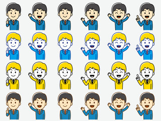 会社員ビジネスマンスーツ男性