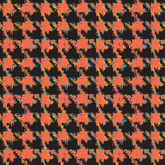 Fototapeta na wymiar abstract houndstooth pattern
