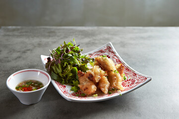 Vietnamese traditional food, fried food