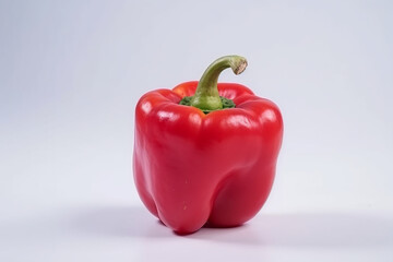 pepper on white background