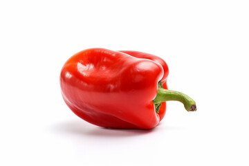 pepper on white background