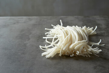 Rice noodle noodles, noodles soaked in water