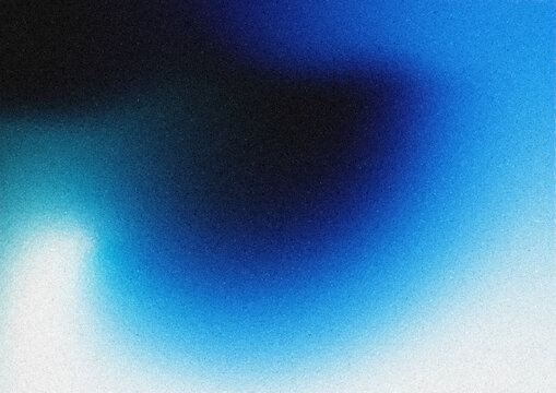 黒や紺や水色の光のあるグラデーション背景素材。Gradation background material with black, navy blue and light blue light.