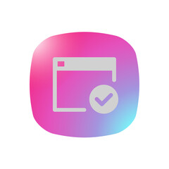 Safe Website - Pictogram (icon) 