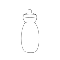 Sports water bottle, special utensils for sports, gym drinker, running bottle, sports equipment, sportswear