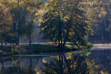 Autumn Rechka Psel - will be an excellent gadget screensaver