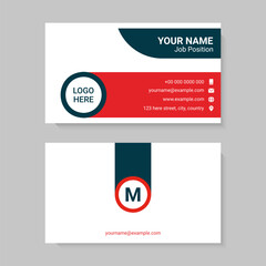 Creative business card design template