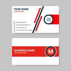 Creative business card design template