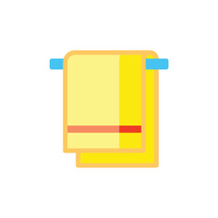 towel icon design vector template
