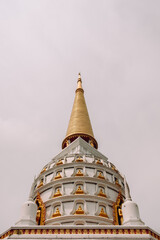 Buddhism Religion Golden Temple Image Sough-East Asian Praying Statue