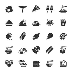 Icon set - Food and meal
