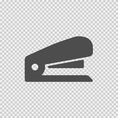 Stapler vector icon eps 10. Simple isolated pictogram.