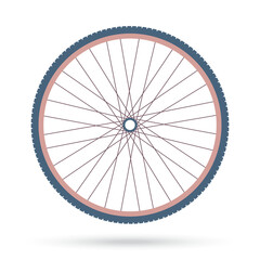 Bicycle wheels symbol