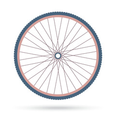 Bicycle wheels symbol