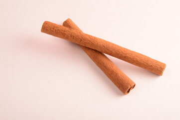 Cinnamon stick and star anise spice.