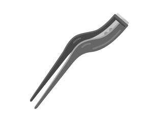 耳かき用のピンセットのイラスト