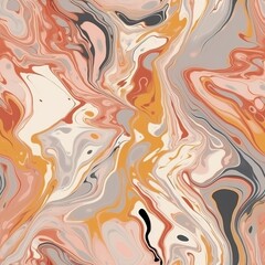 Liquid marble organize with an unfaltering soil shattering touch for print and trance in. Seamless pattern, AI Generated