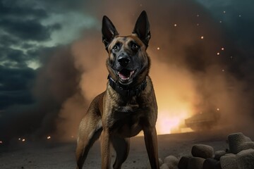 a ai generated malinois