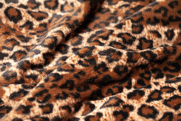 Leopard skin texture for background