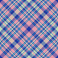 Fabric vector tartan. Pattern textile texture. Plaid background seamless check.