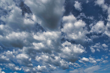 Obraz premium blue sky with clouds