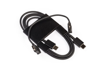 Two different adapter cables USB Type-C to Type-C