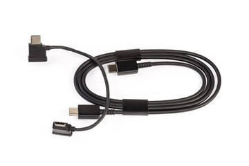 Two different adapter cables USB Type-C to Type-C