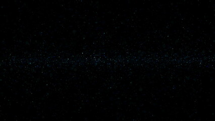 Abstract Dust Particles Background. Bokeh Particles Background.Flickering Particles, random motion of particles.
