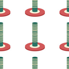 Pattern with claw for cats, animals. Animal care.