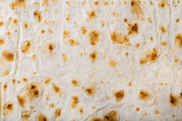 Pita bread as background