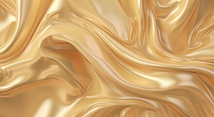 a white gold material with very smooth golden curled lines, in the style of light yellow and light orange