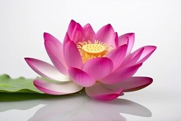 pink water lily, ai generative