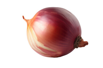 Onion isolated on transparent background. Generative Ai