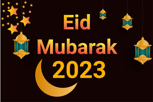 Eid Ul Fitr 2023 Card, Wallpaper, Wish Card, Eid Mubarak 2023