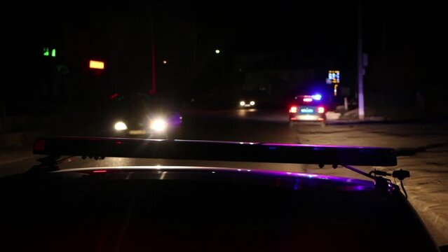police patrol the city 3
