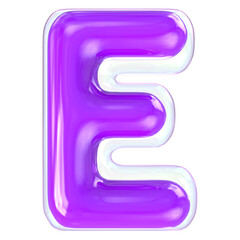 isolated alphabet letters