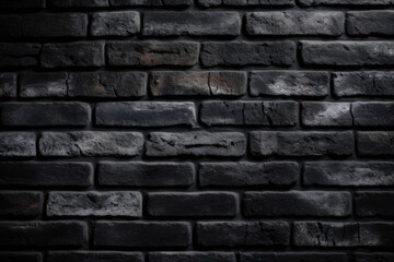 Obraz premium dark brick wall texture