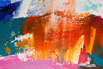 abstract oil paint texture on canvas, background
