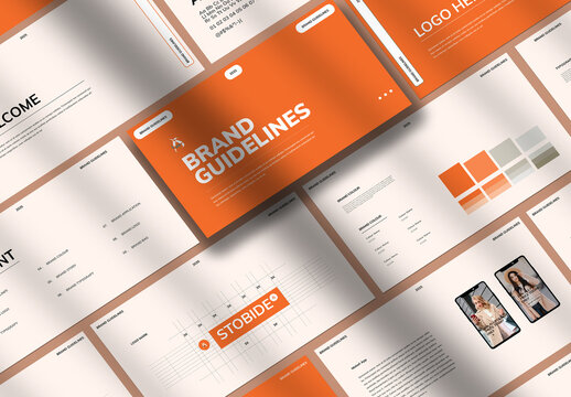 Brand Guidelines Template Layout