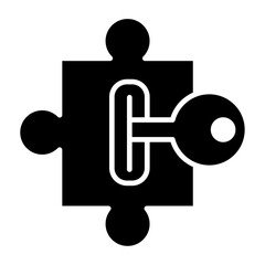 Puzzle Solver. Key to Success. Unlock Your Potential Puzzle Master. The Missing Piece. Key to Knowledge Unlocking Creativity. Puzzle Prodigy. The Solution Key Unlocking Opportunities vector icon.