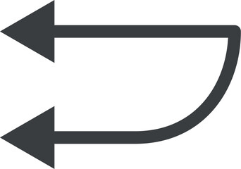 long gray arrows, arrow icons