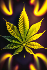 Symbolic image of legalising marijuana and CBD
