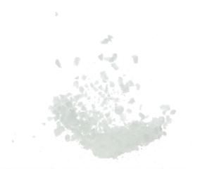 Salt mix flying explosion, great big white salts flower explode abstract cloud fly. Salt rock splash in air, seasoning element design. White background isolated high speed freeze motion