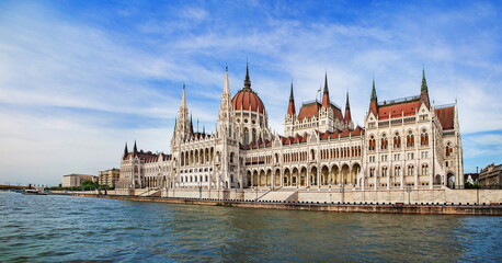 Fototapeta na wymiar parliament building in Budapest in Hungary