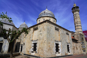 Fototapeta na wymiar Ulu mosque in seyhan adana turkey 