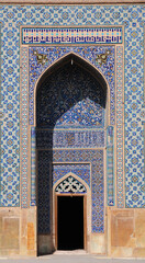 Located in Iran's Isfahan province, Jameh Mosque was built in the 9th century.