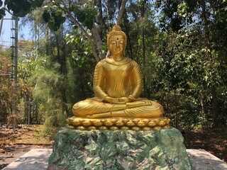golden buddha statue, ‎Koh Samui, Nakhon Si Thammarat, Thailand
